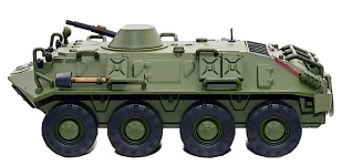 NPE Modellbau NA88274 - H0 - Schützenpanzer SPW 60 PB NVA